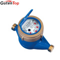 LB Guten top DN20 Saída Classe B tipo seco bronze Multi jet water meter